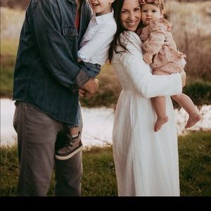 Roolee the white eyelet maxi dress